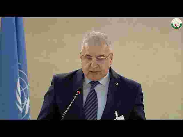 Speech of the General Secretary during his participation in the high-level segment of the 58th session of the Human Rights Council