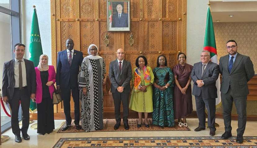 Mr. Chaib receives a delegation of the Network of African Women in Conflict Prevention and Mediation (FemWise-Africa)