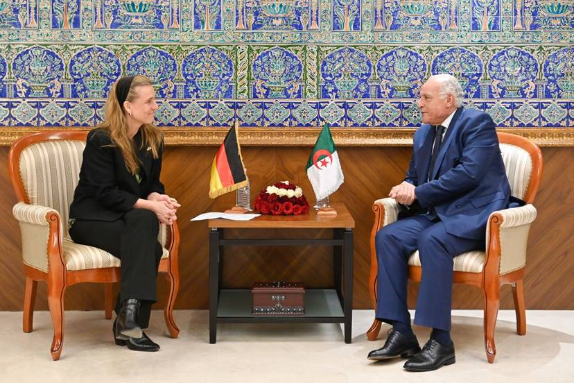 Minister of State Attaf receives Deputy Minister of Foreign Affairs of Germany