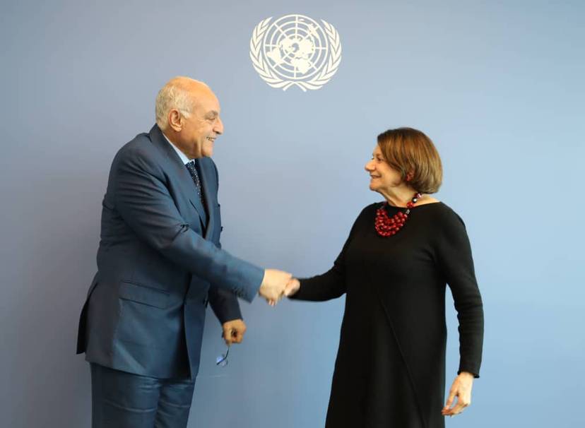 M. Attaf s'entretient avec la Secrétaire générale adjointe des Nations Unies aux affaires politiques et à la consolidation de la paix