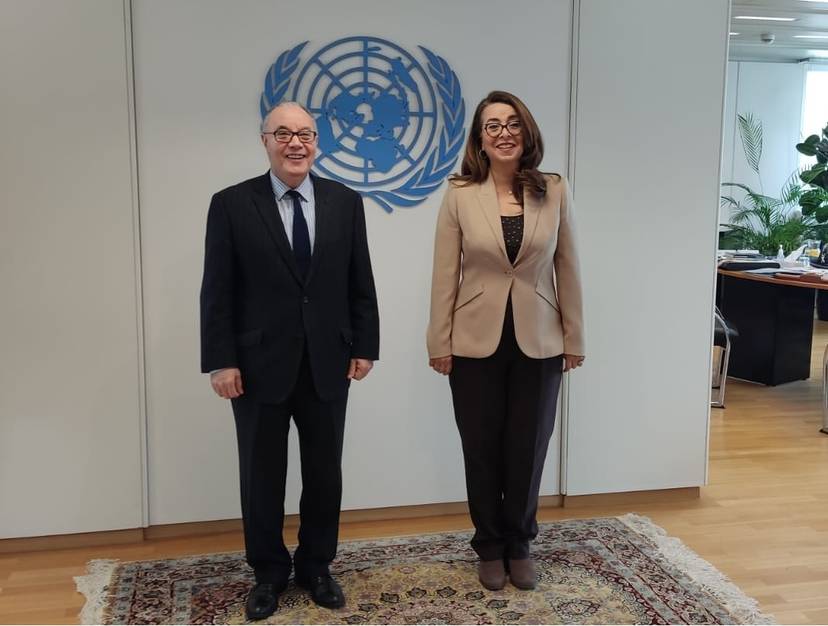 The Secretary General meets with the Executive Director of UNODC