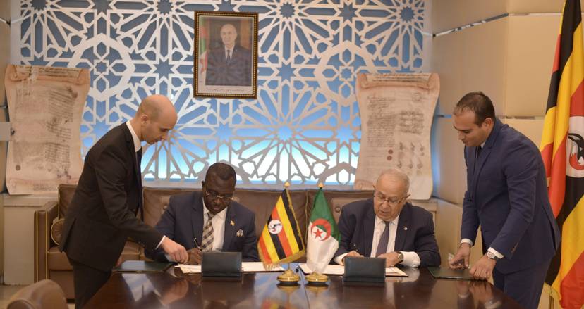 Algérie-Ouganda: signature de deux conventions bilatérales pour le renforcement de la coopération diplomatique