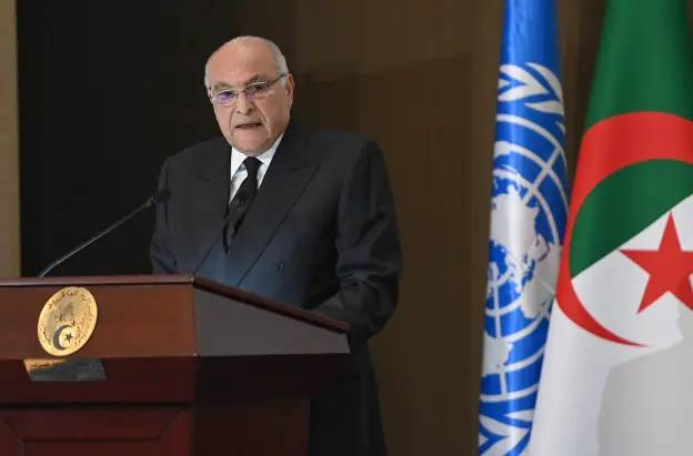 Speech by Mr Attaf on the occasion of the double celebration of Algerian Diplomacy Day and the 80th anniversary of the creation of the United Nations