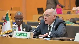 Speech by the Minister of State, Minister of Foreign Affairs, National Community Abroad and African Affairs, Mr. Ahmed Attaf, on the G20 report