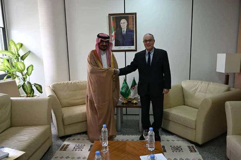 Mr. Belani receives the Ambassador of the Kingdom of Saudi Arabia to Algeria