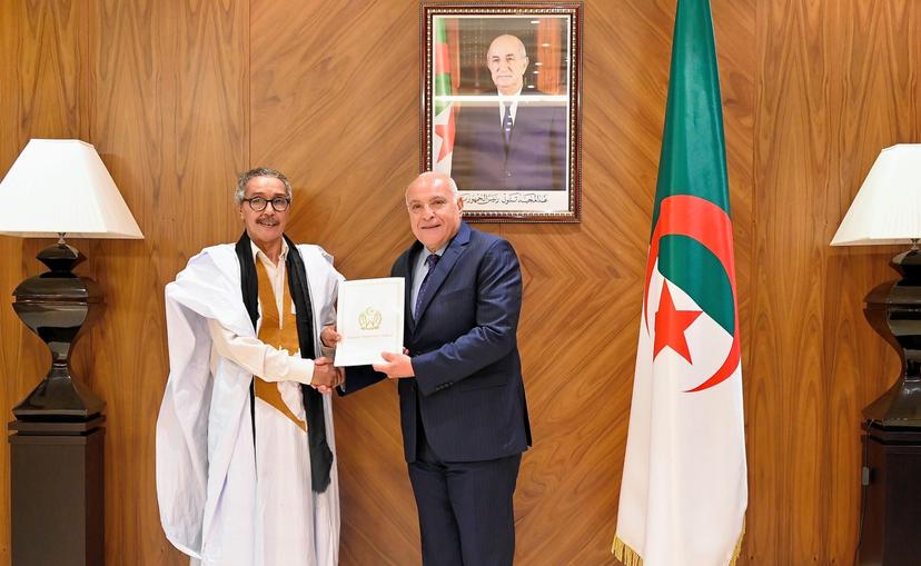 السيد عطاف يستقبل السفير الجديد للجمهورية العربية الصحراوية الديمقراطية