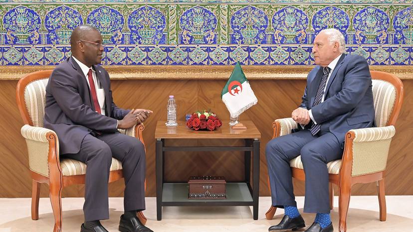 Mr Attaf receives regional director of GGGI for MENA region