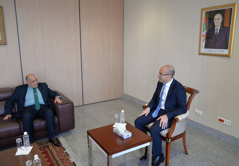 Mr.Chaib receives the interim CEO of the Local Development Bank