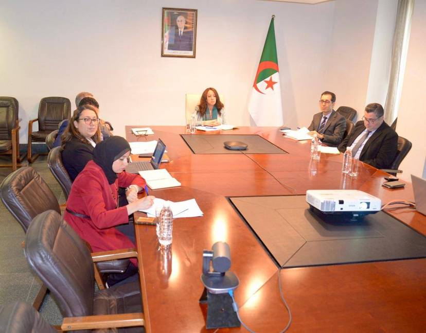 Mrs.Mansouri participates in the 1291st meeting of the Peace and Security Council of the African Union