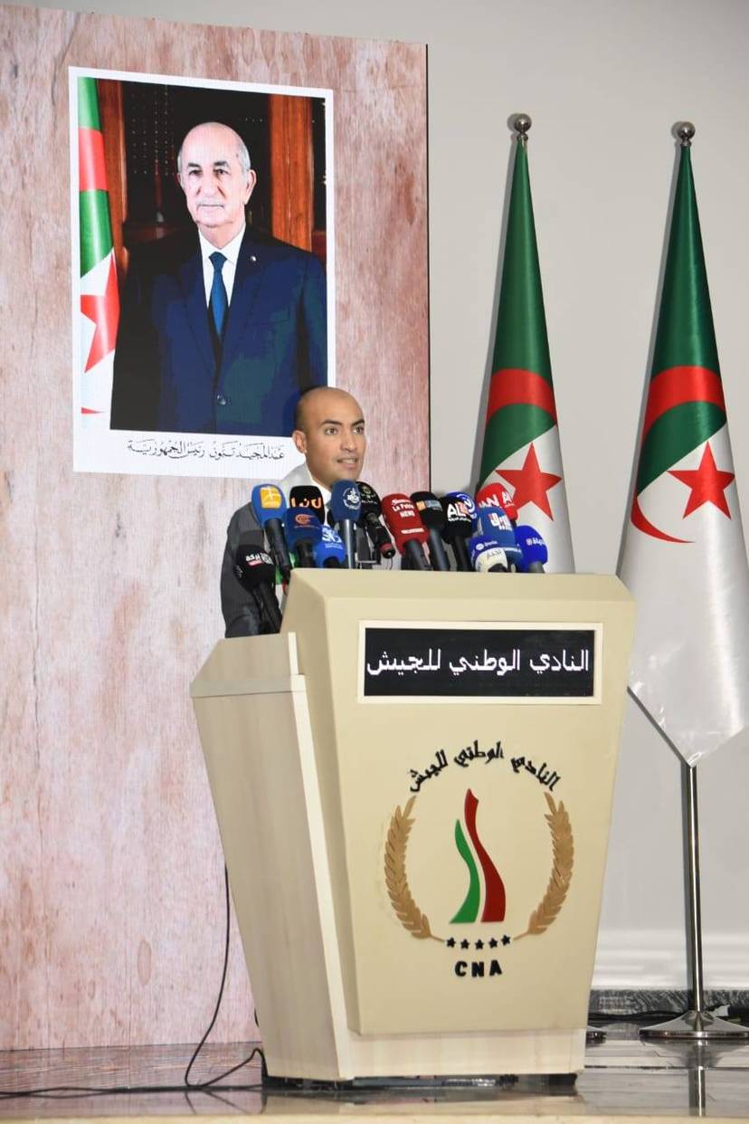 Mr Chaib participates in the national symposium entitled ‘The daughters and sons of the Algerian community abroad - The sanctity of belonging and the continuity of loyalty’