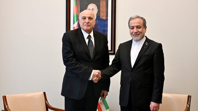 Mr. Attaf Holds Talks with the Iranian Foreign Minister