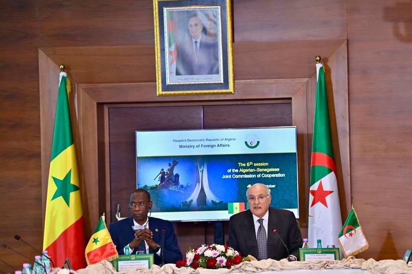 Mr. Attaf co-chairs with his Senegalese counterpart the sixth session of the Algerian-Senegalese High Joint Commission